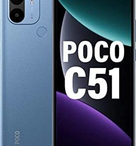 Poco C51 (Royal Blue, 4GB RAM, 64GB Storage)